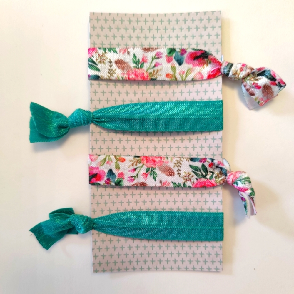 Hand crafted hair ties